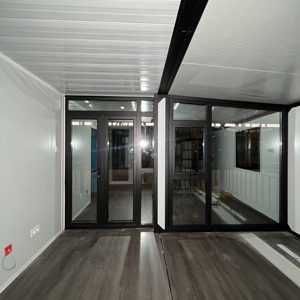 야외 인기있는 모바일 조립식 주택 현대 작은 집 캡슐 오두막 사무실 모듈 형 20ft 40ft 컨테이너 주택 판매 - Product Image 4