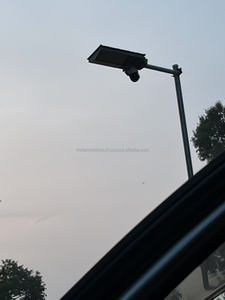 Tristar 300W LED Solar Street Light IP65 ABS Body CCTV Camera Wall Mount <b>Outdoor</b> <b>Lighting</b> 6000K Daylight 180 Beam Angle App - Product Image 6