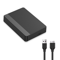 TRANSBLUE 2,5 "Caja dual de disco duro externo USB3.0 RAID 2 bahías HDD Case Support SATA 12TB
