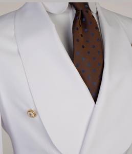 MTM-Conjunto de 3 piezas para <span class=keywords><strong>hombre</strong></span>, <span class=keywords><strong>traje</strong></span> con solapa de Chal <span class=keywords><strong>grande</strong></span>, color rosa, rojo, azul, blanco y negro, y boda para novio, de calidad, Jacquard, esmoquin para banquete - Product Image 6