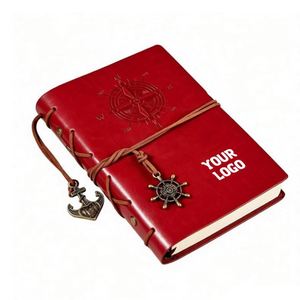 Diario, Cuaderno de Trabajo, Cuaderno con Logotipo Personalizado, Cubierta de Cuaderno de Cuero PU, Cuaderno Vintage, Producto de Cuero Vintage - Product Image 1