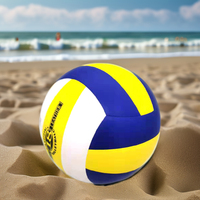 Ballon de volley-ball en cuir PU PVC de haute qualité pour adultes, idéal pour l'entraînement ou les matchs, parfait pour le divertissement