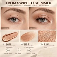 Nouveau Stick Fard à Paupières Scintillant Effet Gelée, Marque Privée, Pailleté, Imperméable, Lisse, Végétalien, Maquillage des Yeux, Vente en Gros