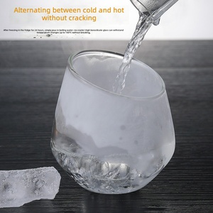 Vaso <span class=keywords><strong>de</strong></span> Agua <span class=keywords><strong>de</strong></span> Borosilicato <span class=keywords><strong>de</strong></span> 330 ml al por Mayor, Resistente a Altas Temperaturas, Vaso <span class=keywords><strong>de</strong></span> <span class=keywords><strong>Vino</strong></span> Biselado para Restaurante y Hogar, Logotipo Personalizado - Product Image 3