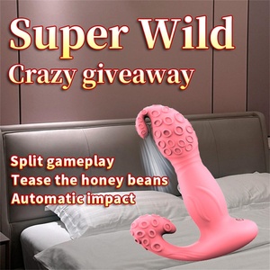 Couple <b>Vibrators</b> Automatic Retractable Female Masturbation Realistic Remote Control Dildo Sex Machine Thrusting Dildo <b>Vibrator</b> - Product Image 4