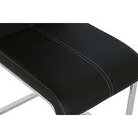 CHAISE DE STANDING EN PU NOIR 45x59x102