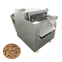 Upgrade product: gesneden kokosnootschilblokjes snijmachine voor fruit & groente gebruik, droge kokosnootschilchips