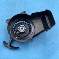 Nouveau démarreur noir à démarrage par traction pour 2 temps 50cc 47cc 49cc Pocket Bike ATV UTV pièces et accessoires Dirt Pit Quad