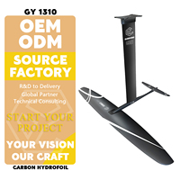 Planche de surf à voile GY 1310 en carbone et aluminium, pour pumping, Efoil, wingfoil, kitesurf et hydrofoil