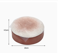 Jouets Squishy en Gros à Remontée Lente, Style Mido Ibloom, en Forme de Gâteau Roulé, Beurre, Pêche, Chocolat, Biscuit, Anti-Stress, Fidget Squishies