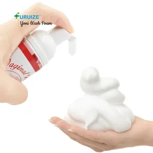 Furuize âm đạo Bọt rửa Yoni rửa 60ml gói sạch caginal nữ tính vệ sinh thân mật Yoni Bọt rửa