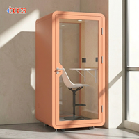 Dr. Cabine de studio d'enregistrement insonorisée MS-221 pour une personne, cabine téléphonique acoustique en tôle pour hôtel et villa