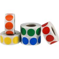 500 Label Per Roll Set Lengkap Kertas Label Perekat Berwarna Ramah Tulisan Tangan Stiker Marker Gaya Instagram untuk Kemasan