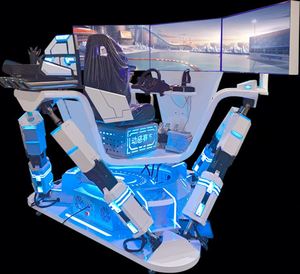 Parque de Juegos Colorido, Parque de Atracciones Interior, Consola de Juegos de Realidad Virtual con Pantalla Grande, Simulador de Carreras Dinámico de Realidad Virtual - Product Image 4