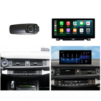 Autoradio 10,25 pouces avec système Linux, navigation GPS, lecteur multimédia stéréo, unité principale audio DVD pour Lexus CT200H 2011-2019