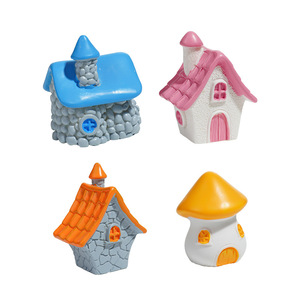 Ornamento di accessori per la decorazione del Micro paesaggio del fungo della piccola casa della stanza retrò del mucchio di pietra creativa - Product Image 5