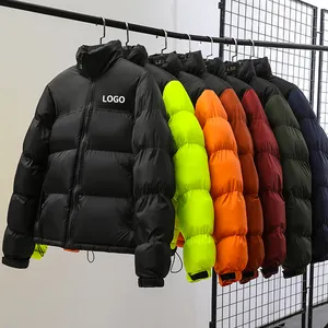 겨울 코트 사용자 정의 로고 자른 패션 호흡기 자켓 2022