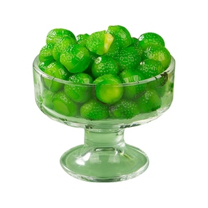 Bonbons gélifiés à la mandarine verte sans sucre, doux et moelleux, saveur agrumes, collation saine et faible en calories pour un plaisir sain - Product Image 1