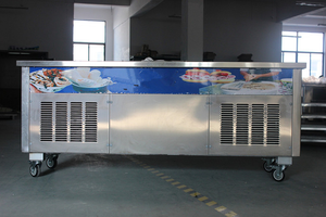 Vevor ถาดทำไอศกรีมเครื่องทำไอศกรีมแผ่นเย็นผัดไอศกรีมเชิงพาณิชย์จากประเทศไทย - Product Image 6