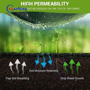 Nhiệm vụ nặng nề cảnh quan cỏ dại rào cản vải cỏ dại Mat che phủ mặt đất kiểm soát cỏ dại chống cỏ che phủ mặt đất - Product Image 3