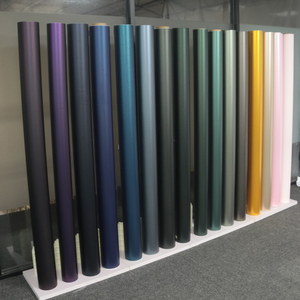 Film de protection automobile en vinyle PVC mat, super satiné, violet métallisé, noir nacré, violet foncé, anti-rayures, anti-UV, changeant de couleur, Air Release - Product Image 5