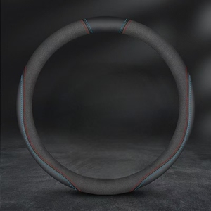 Cubierta de <span class=keywords><strong>volante</strong></span> ultrafina y transpirable resistente al desgaste antideslizante de gran oferta en todas las estaciones para <span class=keywords><strong>Toyota</strong></span> Pruis - Product Image 3