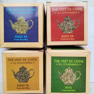 Tè Verde Chunmee di Alta Qualità Cinese Standard UE 41022 7A per Vendita all'Ingrosso - Product Image 1