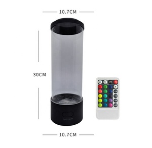 Lampada da Tavolo Fantasy Personalizzata Howlighting Elettrica Rotonda Che Cambia 7 Colori Luce Notturna Acquario per Meduse Lampada <span class=keywords><strong>Lava</strong></span> Lampada Medusa - Product Image 6