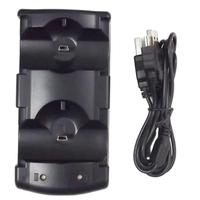 Station de charge USB 2 en 1 pour manette PS3, station de charge double pour manette PS3, chargeur de manette de jeu PS3, port USB