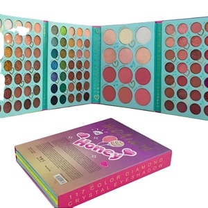Vente en gros 2024 nouvelles palettes de fard à paupières de maquillage 4 pages Karol G palette haute pigmentation maquillage longue durée fard à paupières sombra de <span class=keywords><strong>oj</strong></span> - Product Image 1