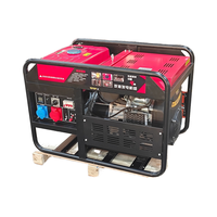 Groupe électrogène portable à essence à châssis ouvert RuiTianheng 2/2.5/3/5/6/7/8/10/11/12/13/15/16/20KW/KVA pour usage domestique EF2660TE 170FA190F