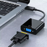 SYONG DP to VGA Adapter, Gold-Plated Display Port to VGA Adapter (Male to Female)
