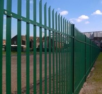 Panel de Valla de Acero Galvanizado por Inmersión en Caliente para Jardín, Suministro de Fábrica, Certificado CE, Panel de Valla de Acero Plano