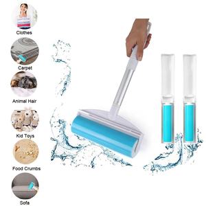 Rodillo de silicona lavable y reutilizable para recoger el pelo, cepillo de limpieza para quitar pelusas de perros y gatos, 3 unidades - Product Image 6