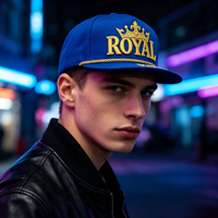Gorra Snapback Unisex de Alta Calidad con Bordado 3D, Visera Plana Clásica, Estilo Casual Urbano