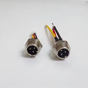 Cable de Extensión de Conector de Aviación Personalizado GX12, de 2, 3, 4, 5, 6, 7 y 8 Pines, Hembra a Hembra, con Conector de Aviación Macho a Hembra - Product Image 6