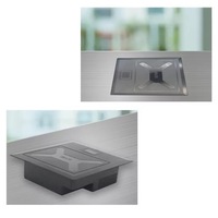 Portable ABS matériel AM Tag intégré autocollant magnétique étiquette code-barres désactivateur de sécurité