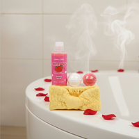 Coffret cadeau OEM, fruits, ingrédients naturels personnalisés, bombes de bain moussantes, bombes de bain à étiquette privée