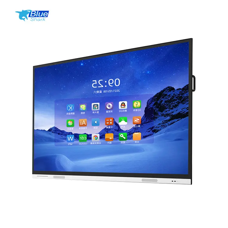 OEM 65inch 75inch 86 inch 98inch 100inch LED interactive whiteboard for classroom with education software