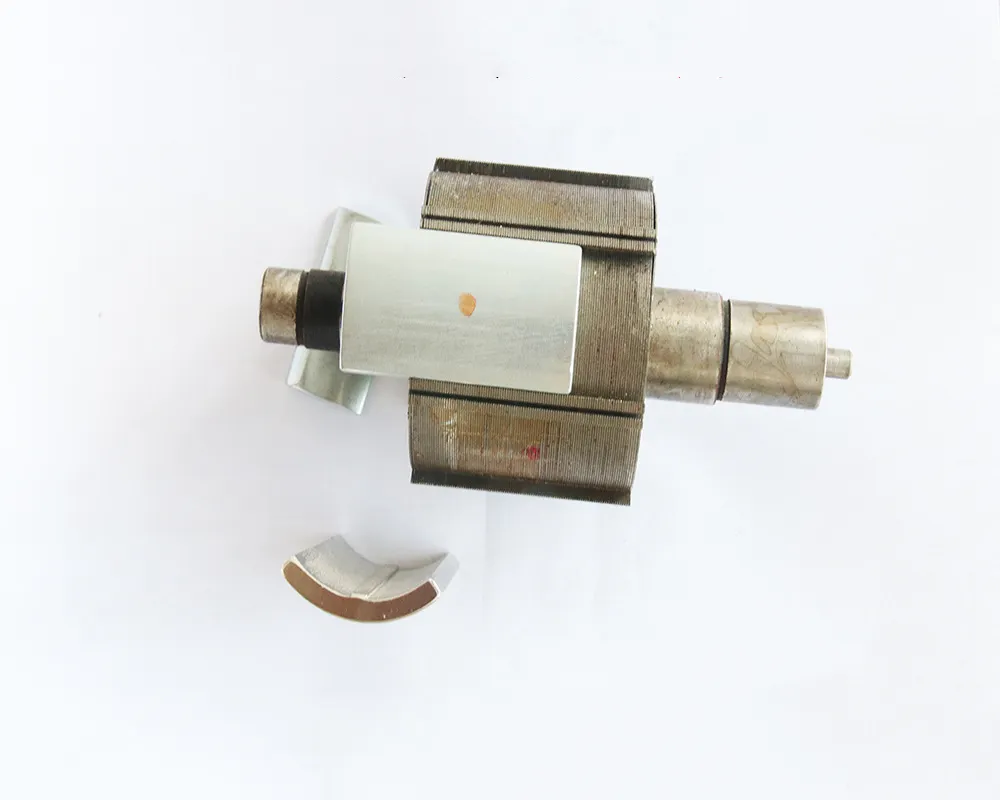 Alternator Permanent Starter Motor Machine Rare Earth Arc Curved Sector Neodymium Magnets For Rotor