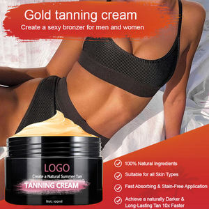 Etiqueta privada Buen proveedor Premium Face Body Sun Accelerator <span class=keywords><strong>Bronceador</strong></span> para exteriores para <span class=keywords><strong>solarium</strong></span> Sunbed Crema autobronceadora vegana - Product Image 6