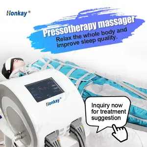 Pressotherapie Lymfe Drainage Apparaat Op Schoonheid Slanke Cellulitis Behandeling Infrarood Gewichtsverlies Machine Beauty Bar