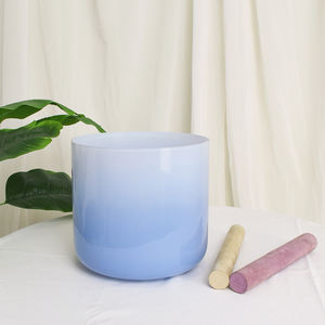 투명한 크리스탈 싱잉볼 차크라 노트 쿼츠 사운드 힐링 악기 명상용 사운드볼 공급업체 - Product Image 4