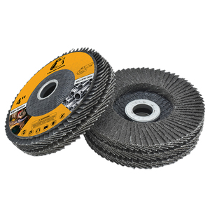 Costo elevato personalizzato 100mm curvo <span class=keywords><strong>Flap</strong></span> disco abrasivo lembo ruota sferica lembo spazzola ruota per metallo - Product Image 3