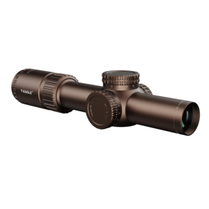 Cannocchiale T-EAGLE EOS 1.2-6 Marrone con Bordo Sottile, Ottica Tattica Impermeabile per Caccia e Sport all'Aperto - Product Image 3
