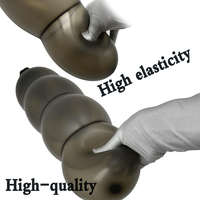 Ensemble de bouchons anaux gonflables en silicone en gros, bouchon d'accouplement extensible, vibrateur de queue, jouets sexuels pour les fesses et le vagin de grande taille