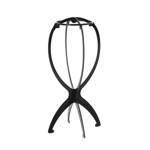 Wig Display Stand Plastic Portable Detachable Wig Holder For Women Hair <b>Accessories</b> - Product Image 5