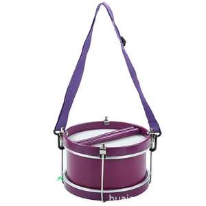 Juguete de madera de educación temprana profesional, instrumentos musicales de percusión para niños, tambor de marcha con cinturón <span class=keywords><strong>Orff</strong></span> - Product Image 6