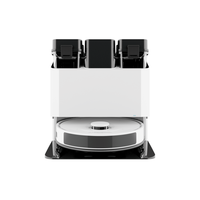 Robot aspirateur et serpillière 15000Pa ZeroTangle avec nettoyage des bords adaptatif TruEdge, séchage à l'air chaud, vidage automatique et levage automatique de la serpillière