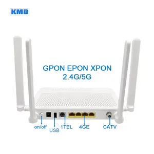 HG8247W5 GPON/EPON/XPON Lan 4GE porta 1TEL + CATV 2.4G/5G Router WIFI Dual Band